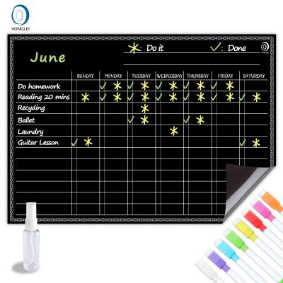 China Form Chore Chart Dry Erase 13.1-1A1 Magnetic Reward Chart Set For Wall Or Fridge for sale