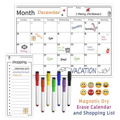 China Fridge Magnet Notepad and Calendar Magnetic Dry Pen 11.7-9A1 Yonglei Nanotechnology Erase Note Board for sale