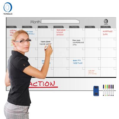 China Desktop Agenda Erase Calendar Wall Calendar Program Whiteboard Calendar Dry Printing 012-1A1 for sale