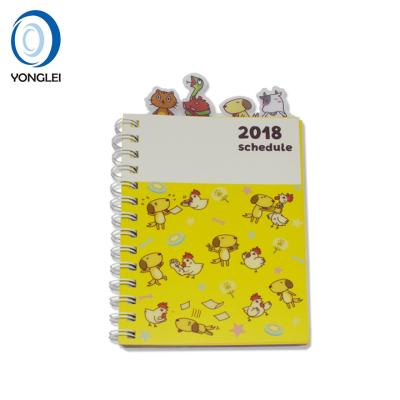 China Monthly Planner Calendar Planner Agenda Planner with PVC Printing Cute Monthly Planner Calendar Planner Agenda Planner with PVC Printing for sale