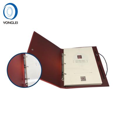 China Custom Ring Notebook Ring Notebook Hardcover Notebook Printing for sale