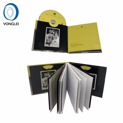 China Cheap CD book printing and CD printing CD book printing CD reproduction packaging and cheap CD package for sale