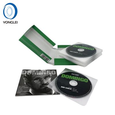 China Custom CD DVD Gift Boxes CD DVD Gift Boxes CD DVD Packaging Custom CD DVD Disc Packaging and Gift Boxes for sale