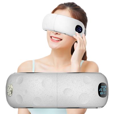 China Portable Rechargeable Foldable Rechargeable Radio Air Pressure Music Vibrating Eye Care Relieve To Fatigue Electric Eye Massager for sale