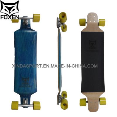 Κίνα 40*9.5 ίντσα 8 καναδικό skateboard σφενδάμνου σκληρής ροκ πτυχών, Longbaord, πίνακας ταχύπλοων σκαφών προς πώληση