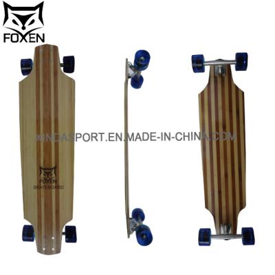 China 38*9.85 Inch professional Longboard with En13613 Certification Bamboo Skateboard Ld-179 for sale