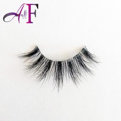 China 2018 New Light High Quality 3D Style Clear Invisible Strip No Load Mink Lashes for sale