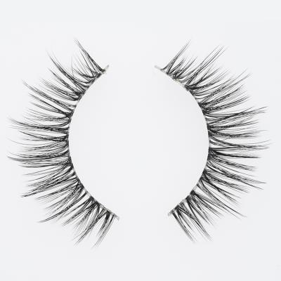 China OEM Silk Lashes Lightweight Silk Lashes Custom Packaging for sale