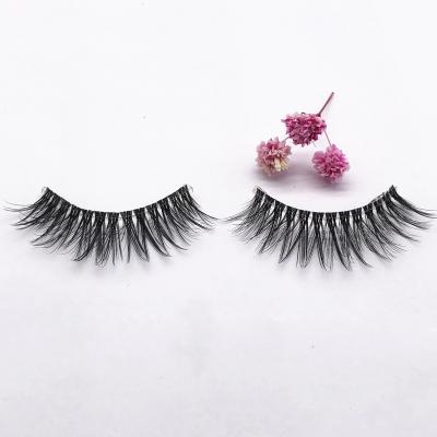 China Super soft thin tape fiber top luxury tape customized package box 3d silk lashes for sale