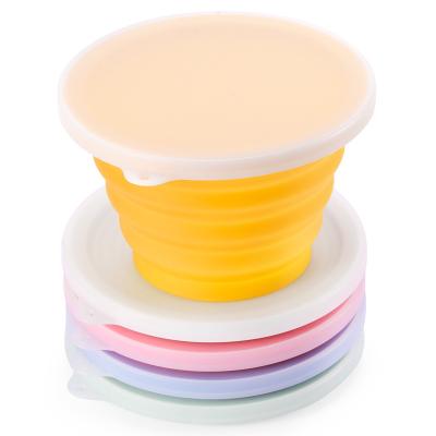 China Easy Carry Pet Bowl Hook Portable Silicone Folding Bowl Disposable BPA Free New Design for sale