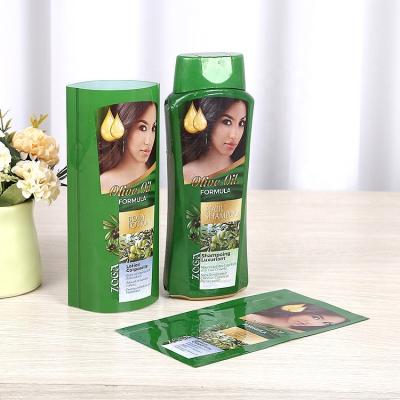 China Custom Cosmetic Brand Label Design Waterproof Logo Printing Packaging Labels For Waterproof Shampoo Wrapping Vinyl for sale