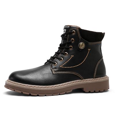 China High quality machining shoes lace up autumn and winter explosion models high boots for sale