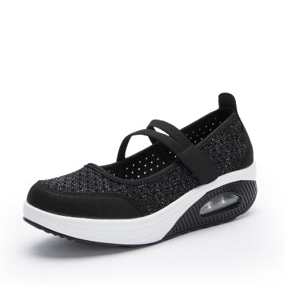 China PHYLON and air cushion plus size Jinjiang factory knitted upper air sports shoes women sport shoes women sneakers for sale