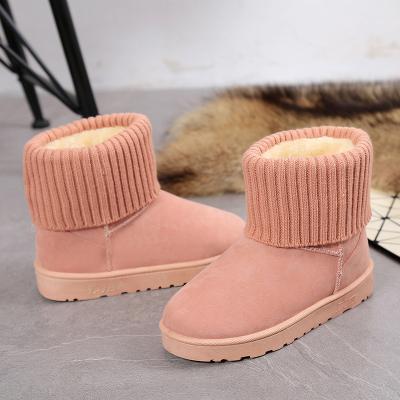 China New Winter Snow Boot Warm Comfortable Wear Resistant Women's Snow Cotton Shoes for sale