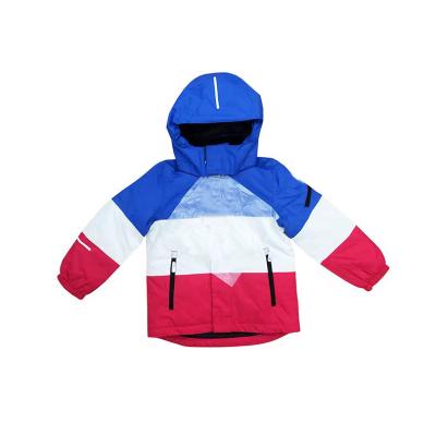 China Cheap Multicolor Kids Child Anti-UV Customized Outdoor Ski Jacket Waterproof for sale