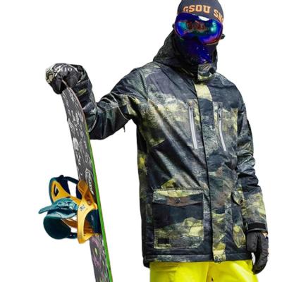 China Fashion breathable colorful winter OEM waterproof ski&snow use custom digital print snowboard ski jacket for sale