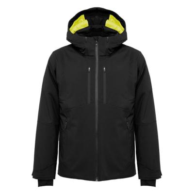 China Breathable High Quality Black Custom Ski&snow Wear Snowboard Jackets for sale