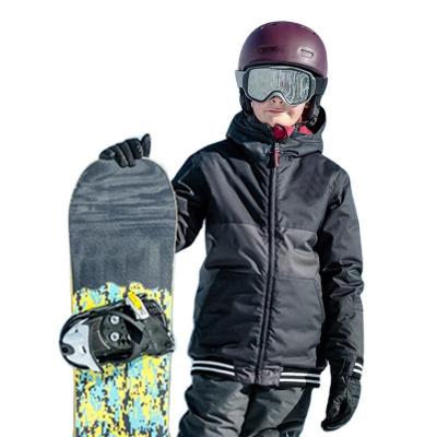 China Black Pink Anti-UV Girl Child Boys Ski Snow Jacket Suit Windproof Waterproof Wear for sale