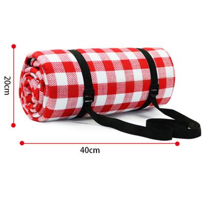 China Waterproof Lightweight Durable 3 Layers Picnic Wholesale Lightweight Portable Waterproof Acrylic Covering Plain Picnic Blanket for sale