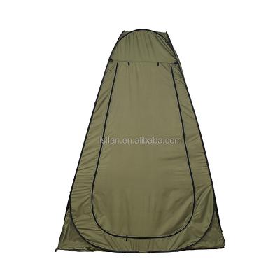 China Diagonal Bracing Type Pop Up Pod Shower Tent Accessories Pop Up Portable Toilet Tent Or Camping Privacy Shelters for sale