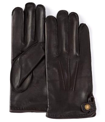 China Men Single Liner Winter Wool Sheepskin Leather Genuine Driving Gloves For Warm From Lixian Factory for sale