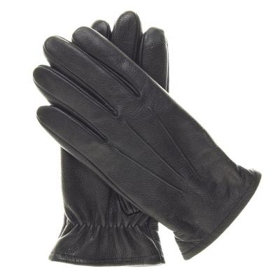 China ZF5856 Plain Fashion Mens Wear Winter Buckskin Leather Gloves in Leather Gloves&Mittens for sale