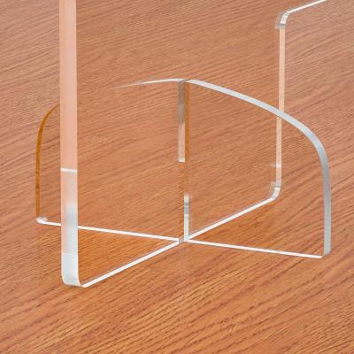 China Exquisite High Quality Processing Custom Acrylic Anti-droplet Baffle Plexiglass Isolation Baffle for sale