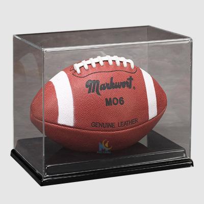 China Rugby Exquisite Wholesale High Quality Acrylic Box Transparent Exquisite Acrylic Box for sale