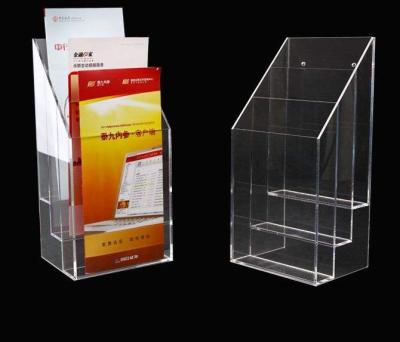 China 2021 Exquisite Hot Selling Desktop Multilayer Brochure Catalog Display Rack Data Rack for sale