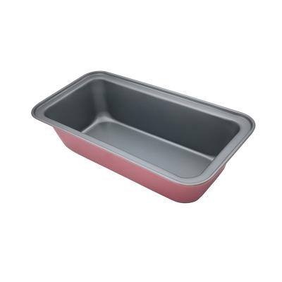 China JIANGXIN Carbon Steel Bakeware Bakeware Wholesale Non-Stick Rectangular Bread Pan Sustainable Home Kitchen Baking Tray for sale