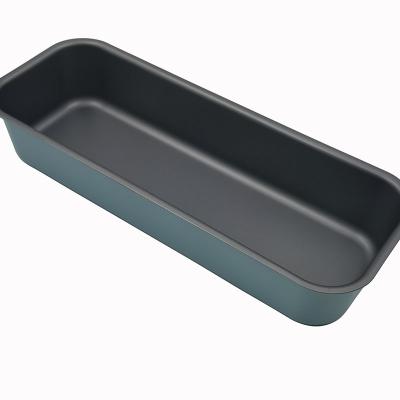 China JIANGXIN Viable Toast Rectangular Tray Pan Household Loaf Pan Non-Stick Carbon Steel Mold Bread Dish Bread Bakeware Tool for sale