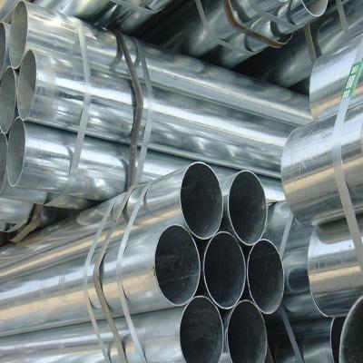 China Structure Pipe Erw Welded Cs Galvanized Steel Pipe Size In Tianjin for sale