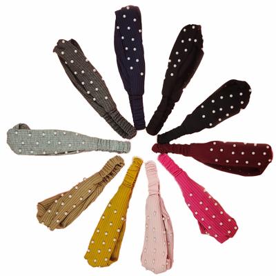 China Fashional Lady Fashion Hair Accessories Elastic Hair Band Pearl Accessories Pretty For Women for sale