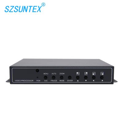 China Best selling cctv 4 channels (4/6/8) color quad processor ST400B dvr for sale