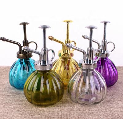 China Mr. Bottle Air Plant Colorful Glass Sprayer Personal Care Air Glass Bottle 250ml for sale