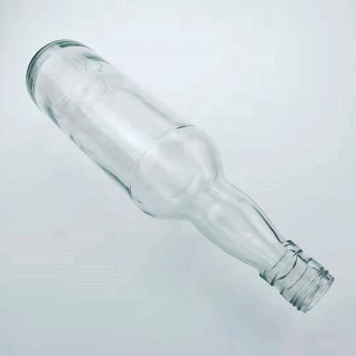 China Beverage 700ml liquor vodka glass bottle for sale