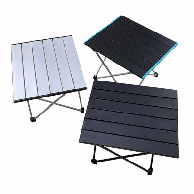 China Aluminum Alloy Modern Waterproof Durable Foldable Camping Lightweight Mini Picnic Table for sale