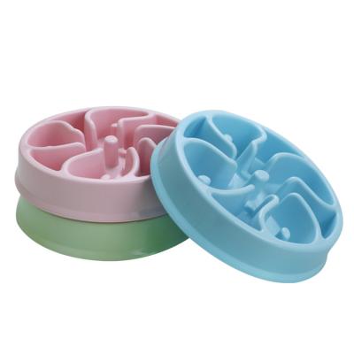 China Amazon Sustainable 2022 New Product Prevent Clogging Slow Dog Driver Bowl Slow Driver Dog Rolls Large Flower Shape Raised Slow Dog Bowls for sale