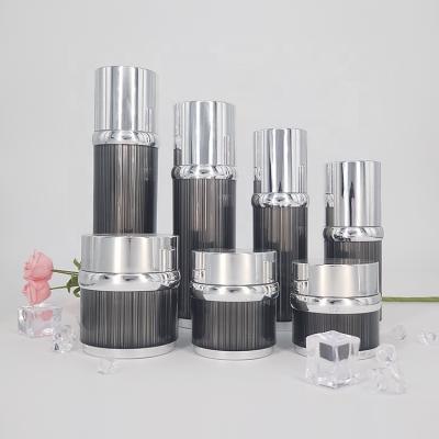 China BEAUTY PACKAGING Factory Directly Supply OEM Lotion Bottles and Lined PMMA Jar Essence Container Bottle for sale