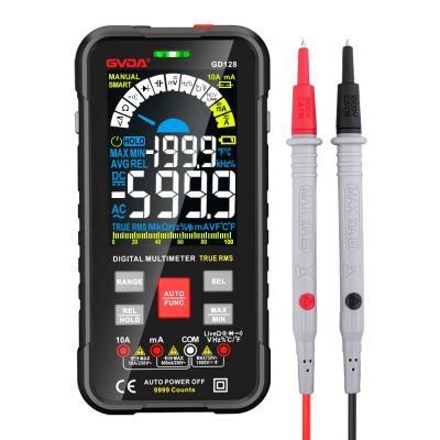 Cina (2021 AC/DC DMM Multitester GVDA New Digital Voltage Multimeter GVDA New Digital 2021 REL True RMS Capacitance Ohm Hz Capacitance Ohm Smart in vendita