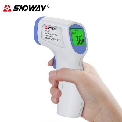 China ABS Plastic 20PCS Digital Household Home Use Non-contact Infrared Thermometer Termometro Infravermelh Temperature Gun Outdoor Meter for sale