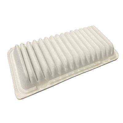 China Japanese White Car Air Filters Automotive Air Filter 17801-0D010 17801-0D011 17801-0D020 17801-22020 SU003-00319 289*150*50 for sale