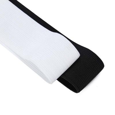 China Free Sample High Quality Fitness Ribbon Elastic Flat Knitted Elastic Chair Strap Wrist Elastic Band For Underwear for sale