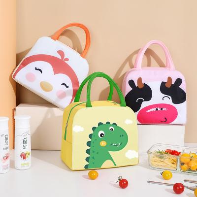 China Waterproof Cute Kids Cooler Bag Insulated Backpack For Picnic Cartoon Children Kids School Lunch Bag Wholesale for sale