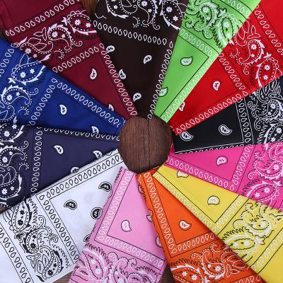 China Multifunctional Square Solid Color Neck Scarf Headband Bandana Hair Cycling Accessories for sale