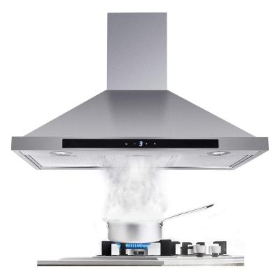 China Household Auto 30 Inch Reasonable Price Copper Range Hood For Kitchen for sale