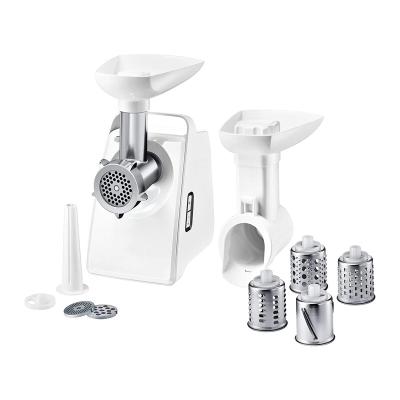 China Household Stainless Steel 500W Mincer High Speed ​​White Electric Food Chopper for sale