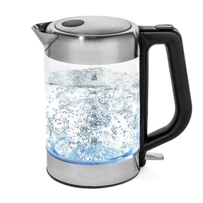 China Temperature Control LED Color Changing Temperature Control Tea Maker Pot Electric Kettle for sale