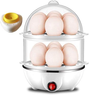 China Household Automatic Double Layer 14 Egg Capacity Egg Cooker Electric Boiler for sale