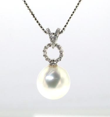 China TRENDY Women Jewelry Party Gift 18K Gold South Sea Pearl Pendant for sale